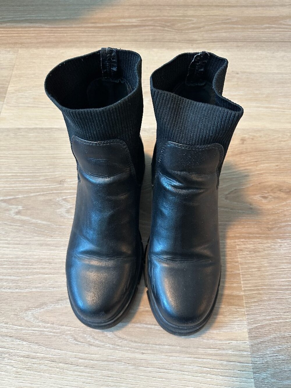 Women's Chelsea Rain Boots (Black) - A New Day